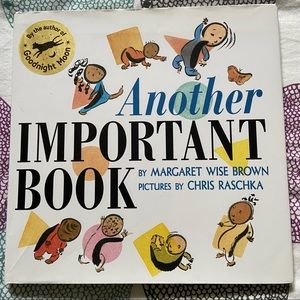 5/$25⛄️Another Important Book hardcover